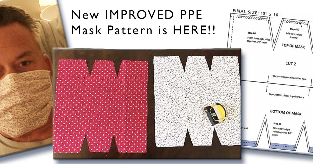 NEW Improved Mask Pattern Adopted by hospitals